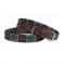 Rifles Leather Embroidered Dog Collar