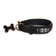 Tana Beaded Leather Dog Collar