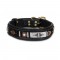 Tana Beaded Leather Dog Collar