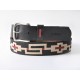 Black Leather No.1A Faja Pampa Polo Belt