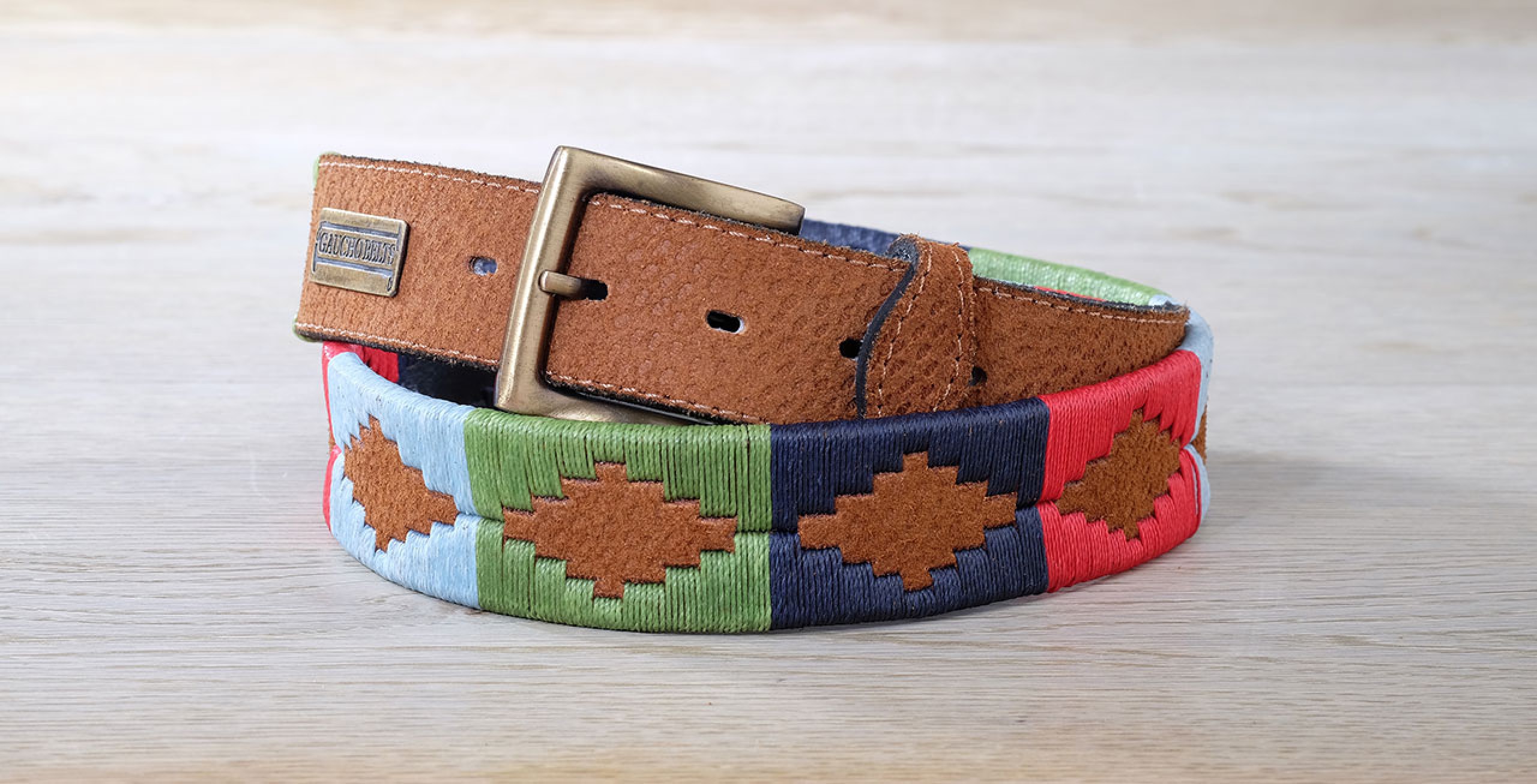Gaucho Argentina Handmade Genuine Top Grain Leather Belt – 35mm Wide – Men's Unisex