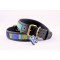 Lamu Beaded Leather Dog Collar