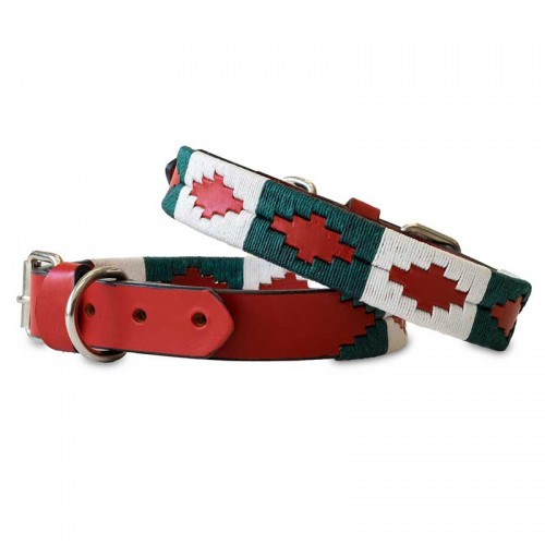 Red green, white collar