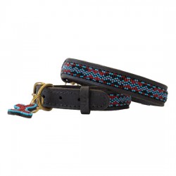 Amboseli Beaded Leather Collar